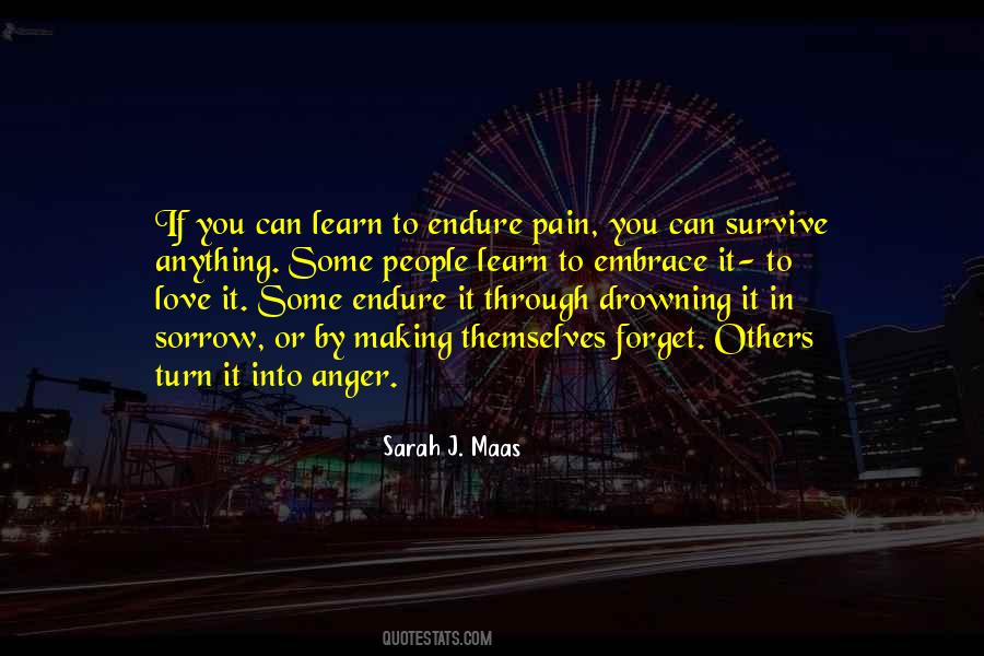We Learn From Pain Quotes #200863