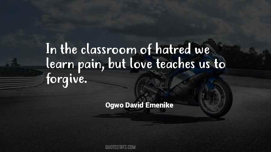 We Learn From Pain Quotes #873404
