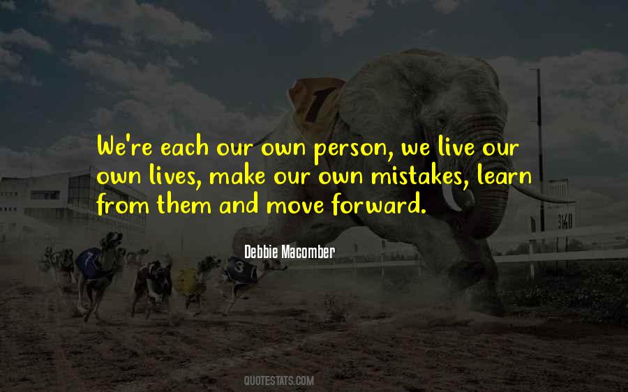 We Live And Learn From Our Mistakes Quotes #632430