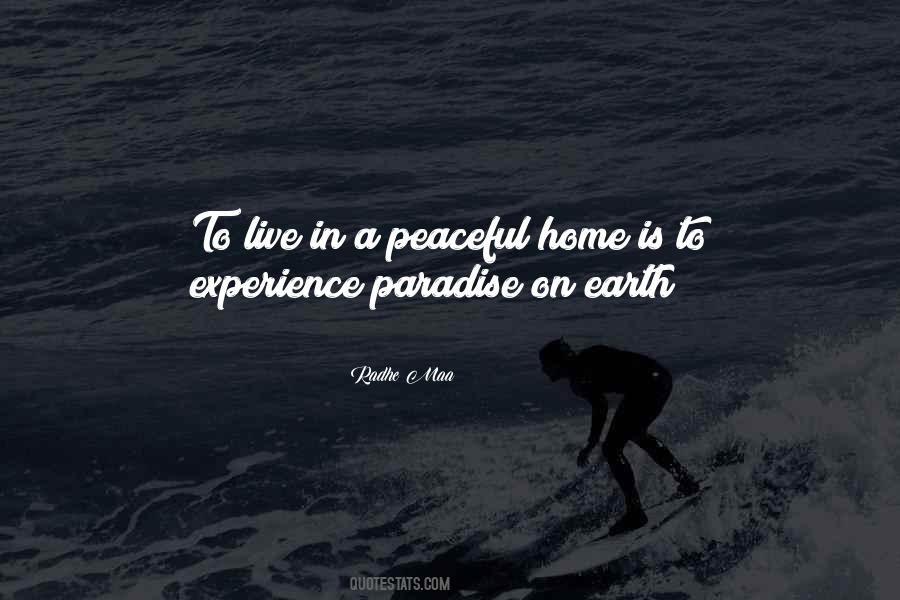 We Live In Paradise Quotes #1852746