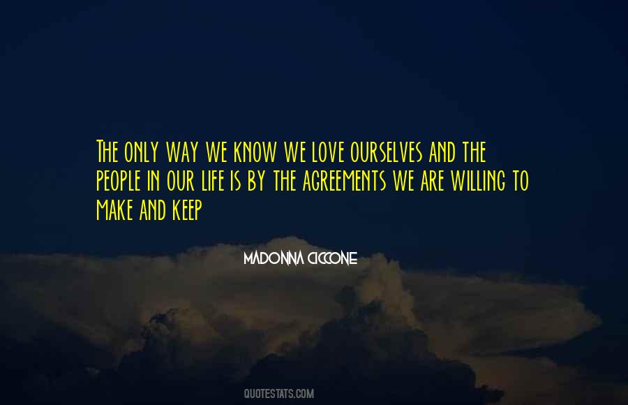 We Love Ourselves Quotes #1541863
