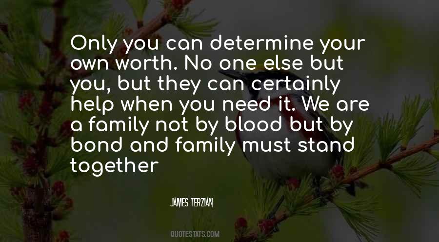 We May Not Be Blood But We Are Family Quotes #178206