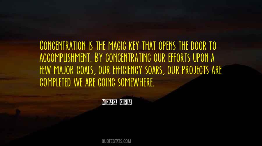 Quotes About Concentration #1400056