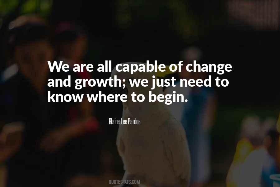 We Need Change Quotes #371993