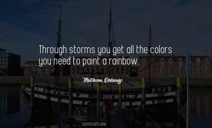 Quotes About Rainbow #1331158