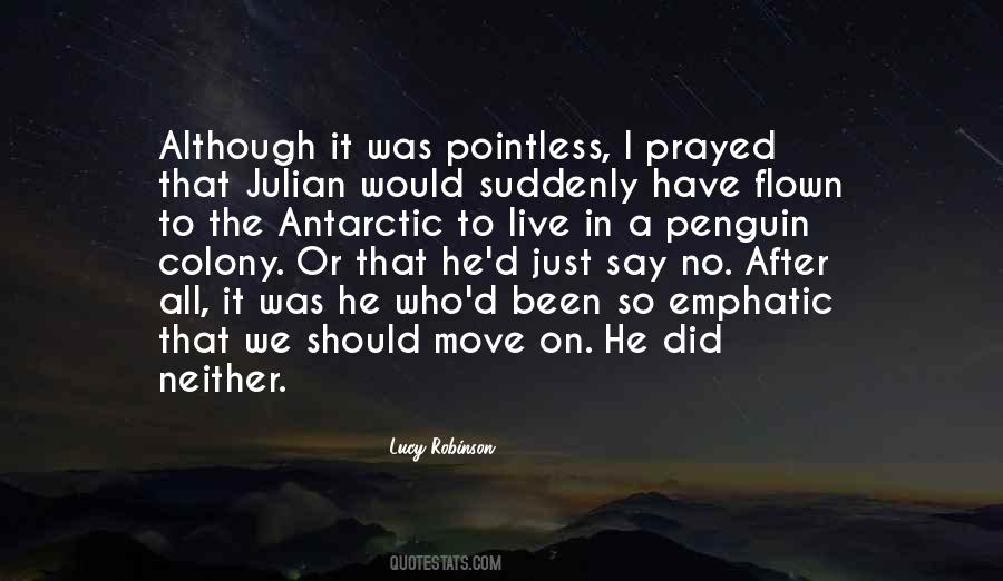 We Should Move On Quotes #1720157