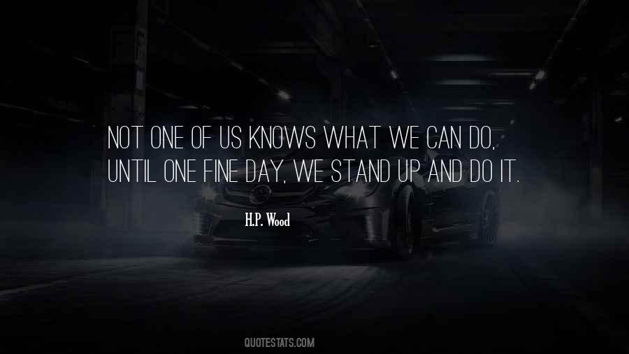 We Stand Quotes #1128332