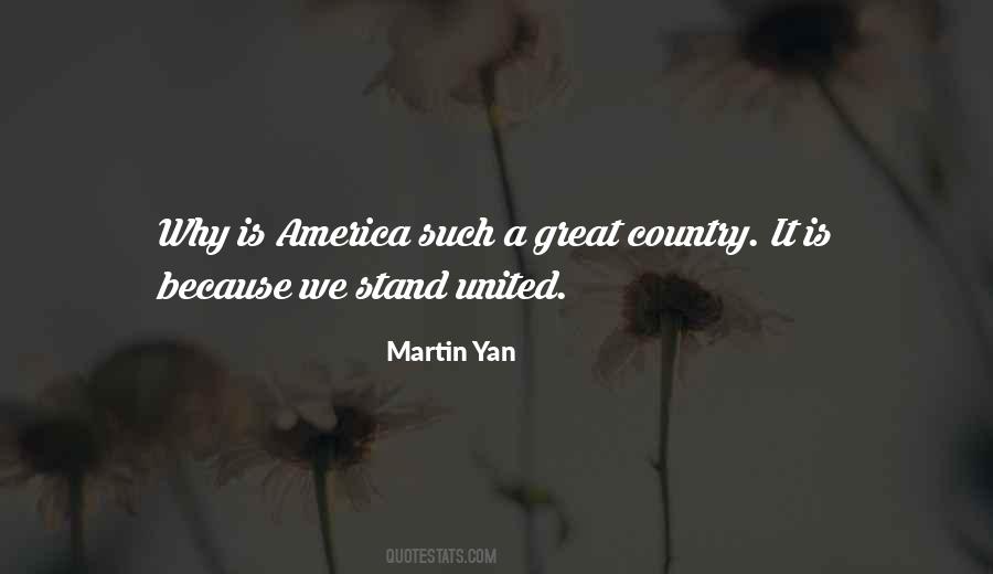 We Stand United Quotes #1448327