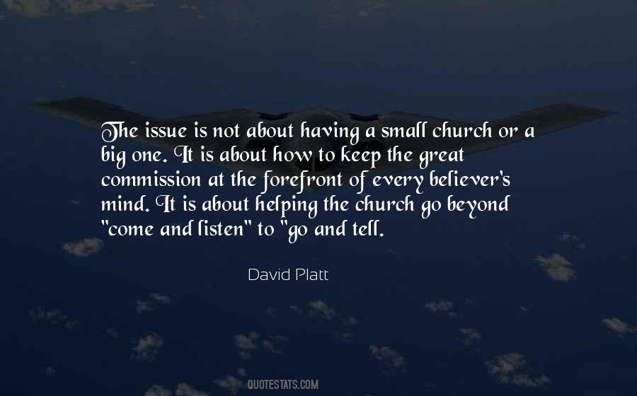 Quotes About Great Commission #1468031