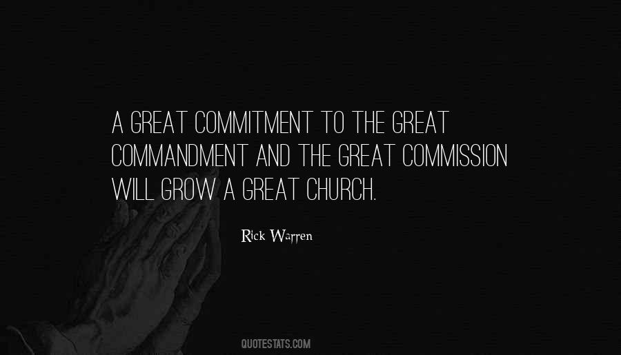 Quotes About Great Commission #1741329