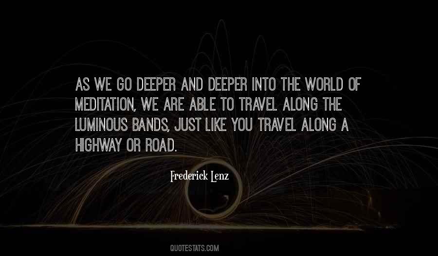 We Travel The World Quotes #207341