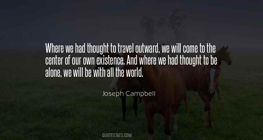 We Travel The World Quotes #698631