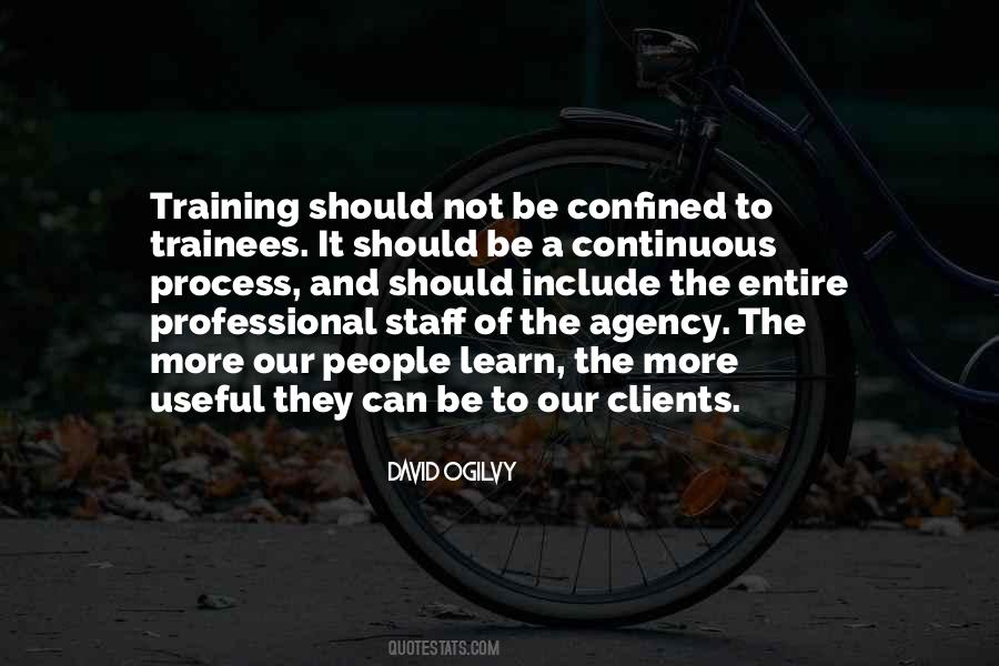 Quotes About Staff Training #1490981