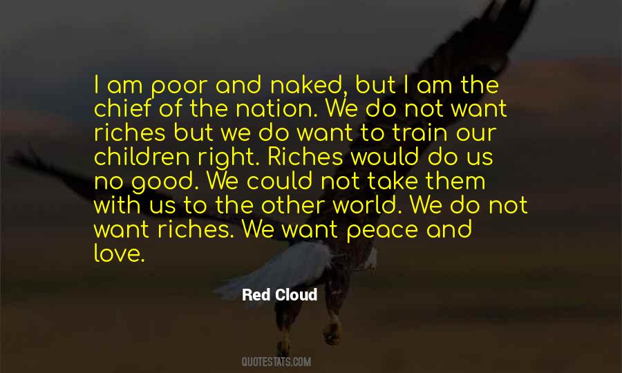 We Want Peace Quotes #213885