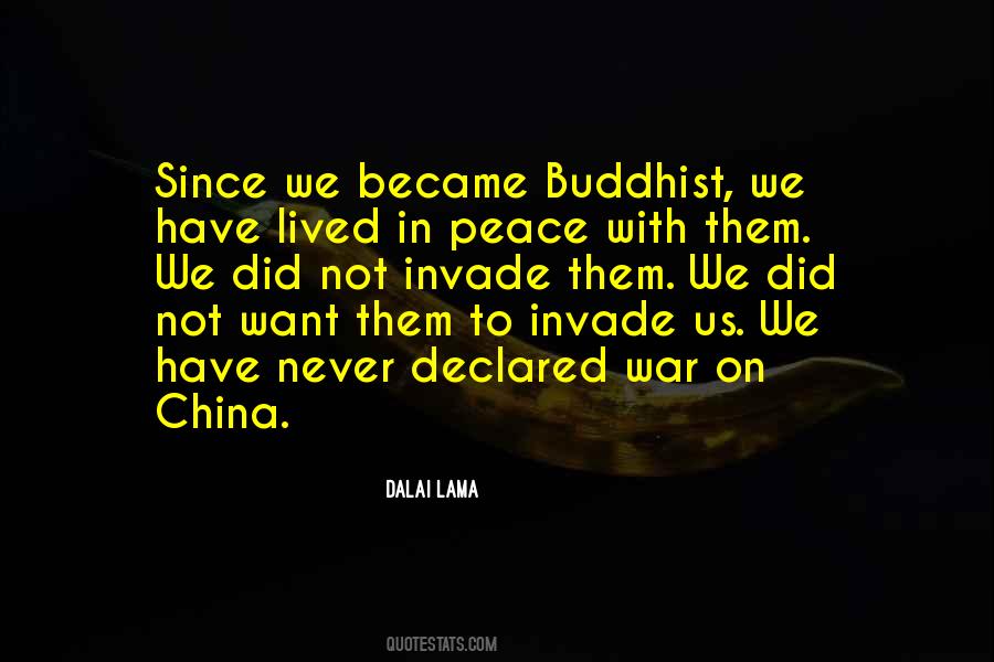 We Want Peace Quotes #316415