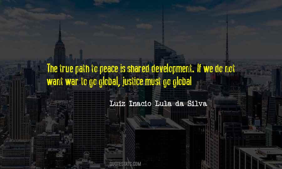 We Want Peace Quotes #599561