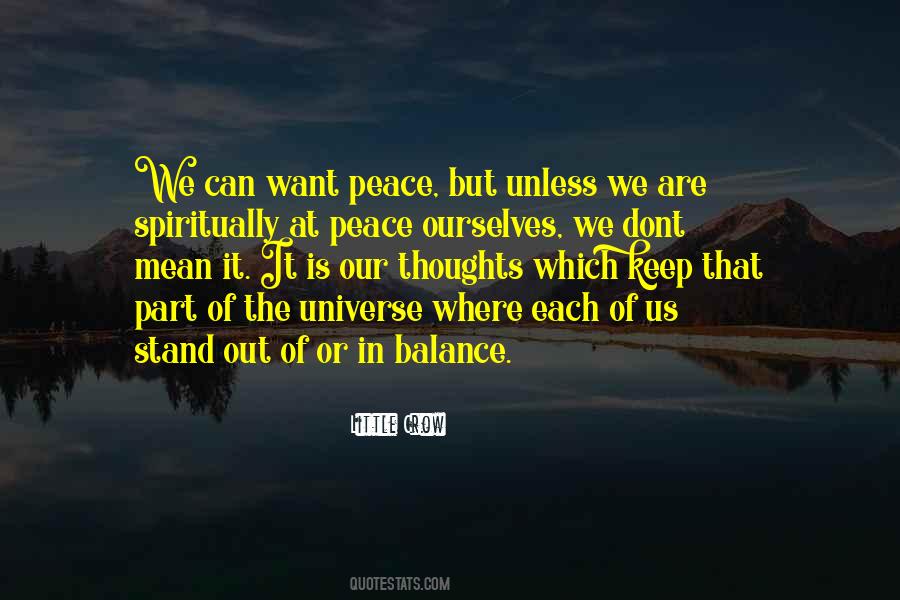 We Want Peace Quotes #967387