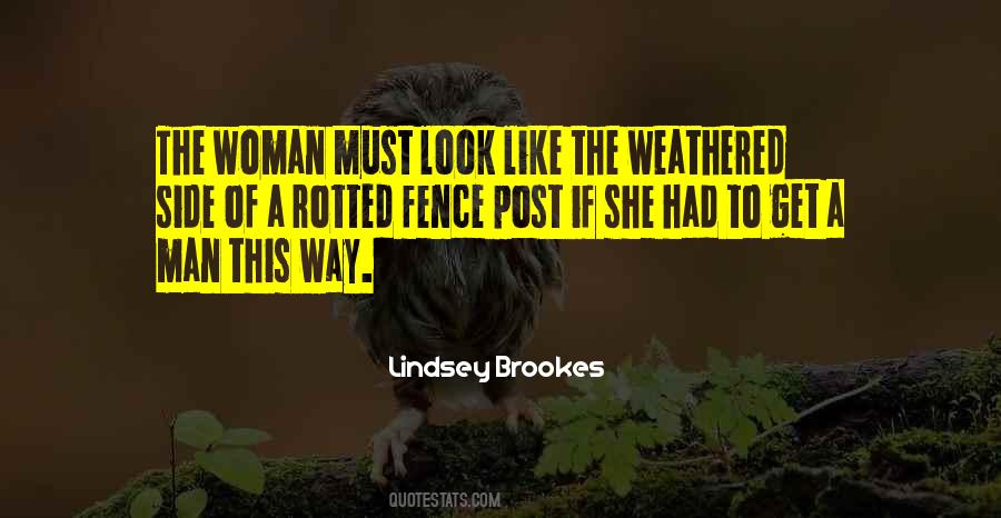 Quotes About Fence Post #166864