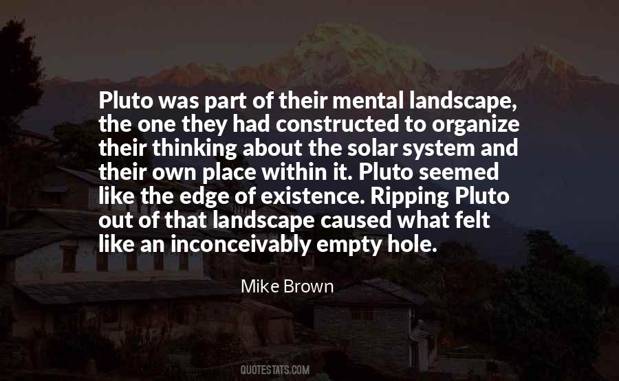 Quotes About Pluto #744521