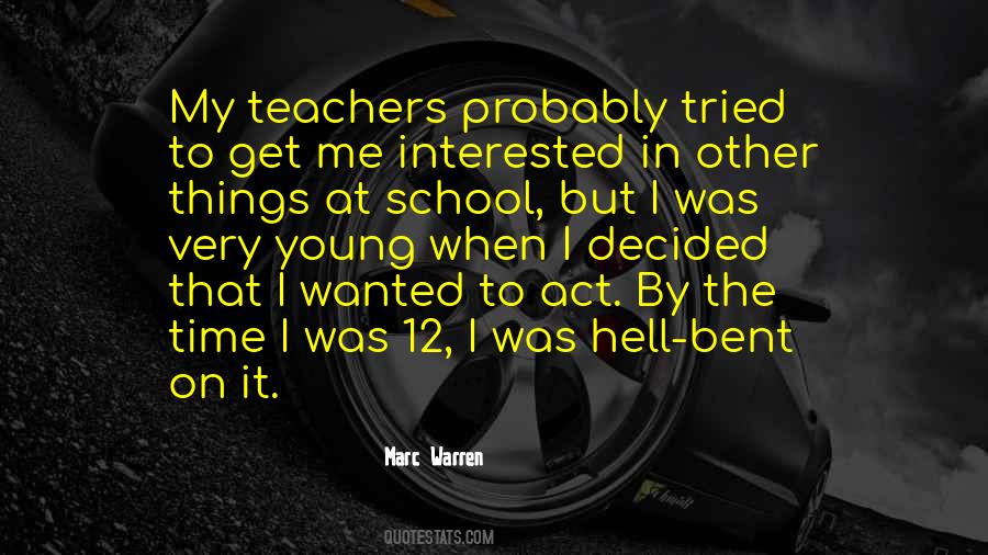 We Were Young Once Quotes #4734