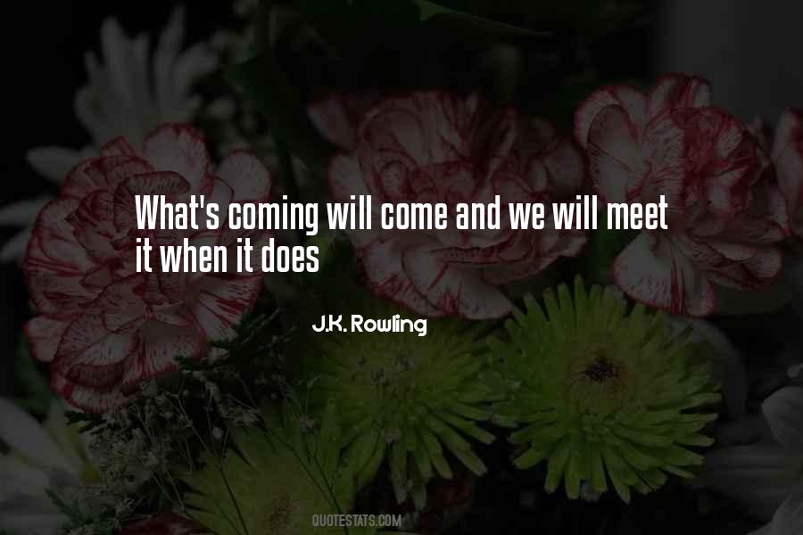 We Will Meet Quotes #948238