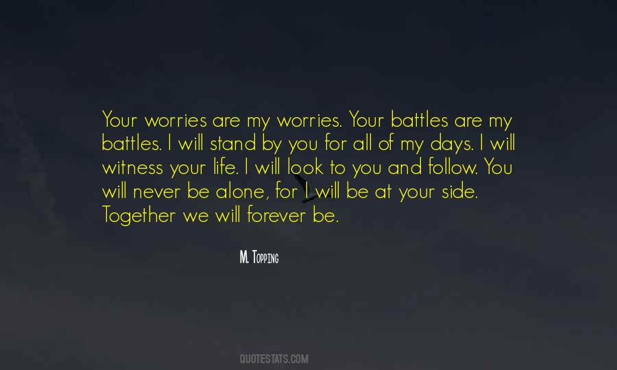 We Will Never Be Together Quotes #627956