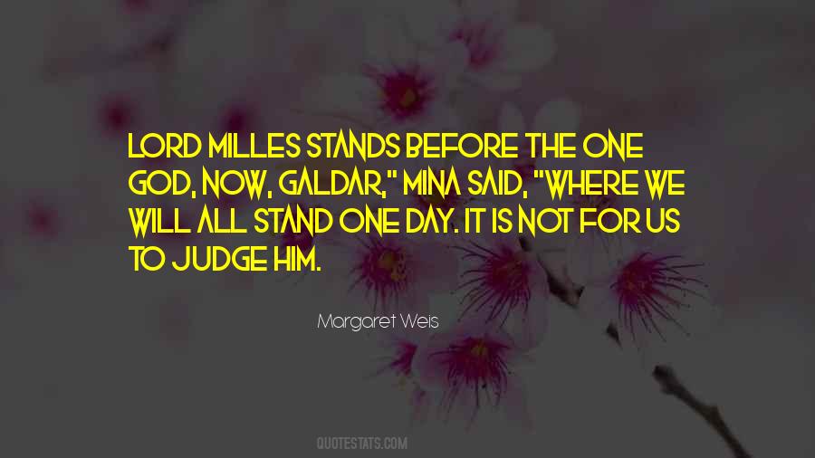 We Will Stand Quotes #107165