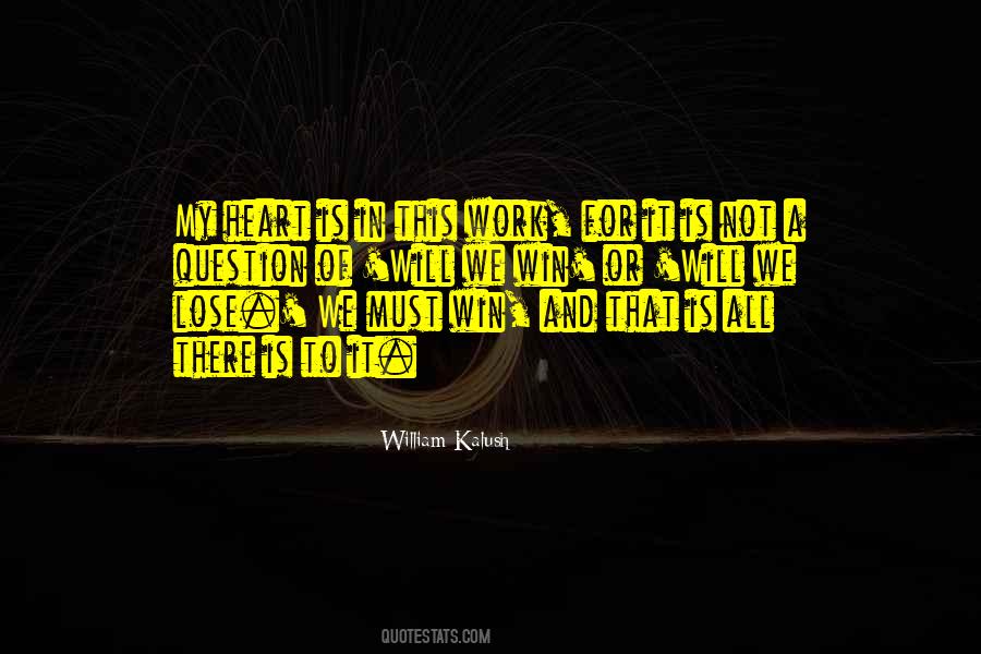We Will Win Quotes #86720