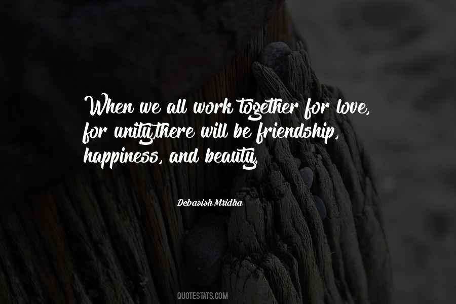 We Will Work Together Quotes #1187484