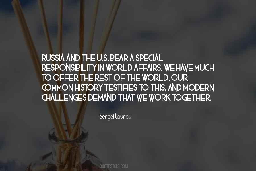 We Work Together Quotes #1744857