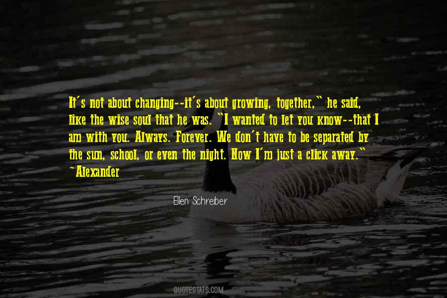We'll Always Be Together Quotes #1794945