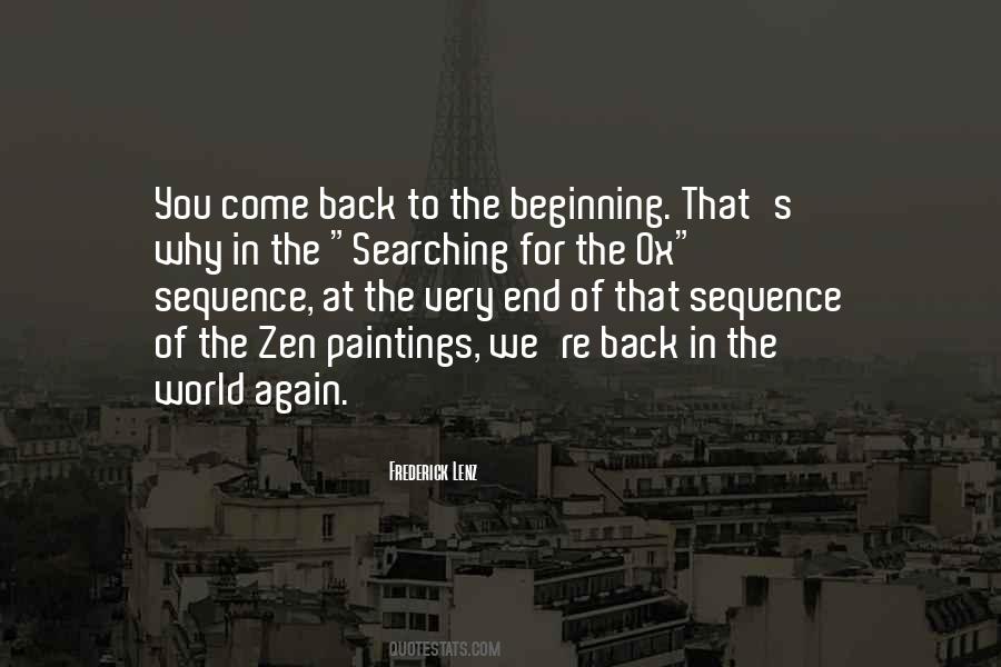 We're Back Quotes #1421597