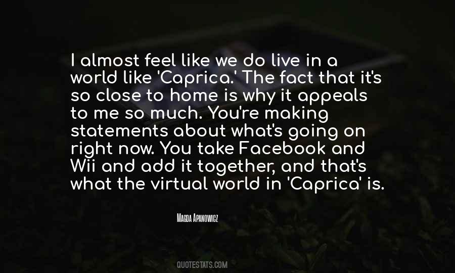 We're Like Quotes #60456 We're Like Quotes #60456