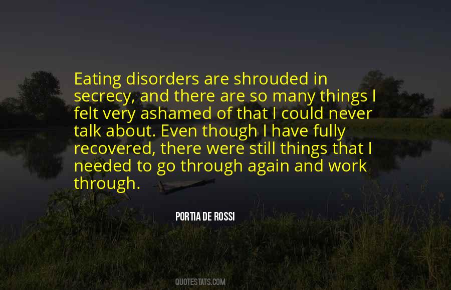 Quotes About Eating Disorders #260917