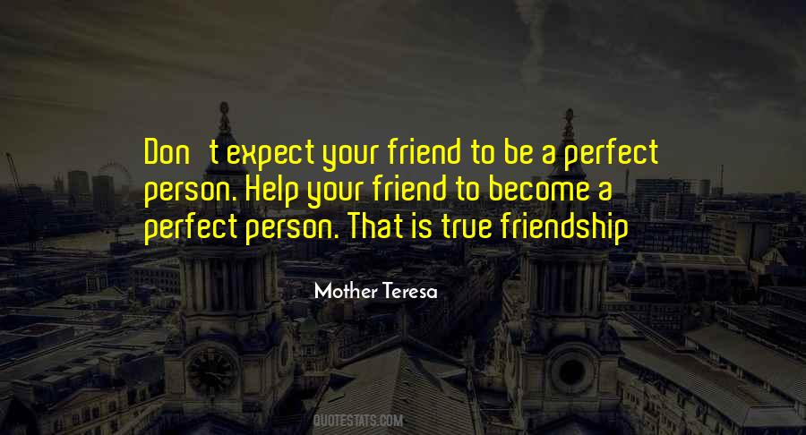 We're Not Perfect Friendship Quotes #1432867