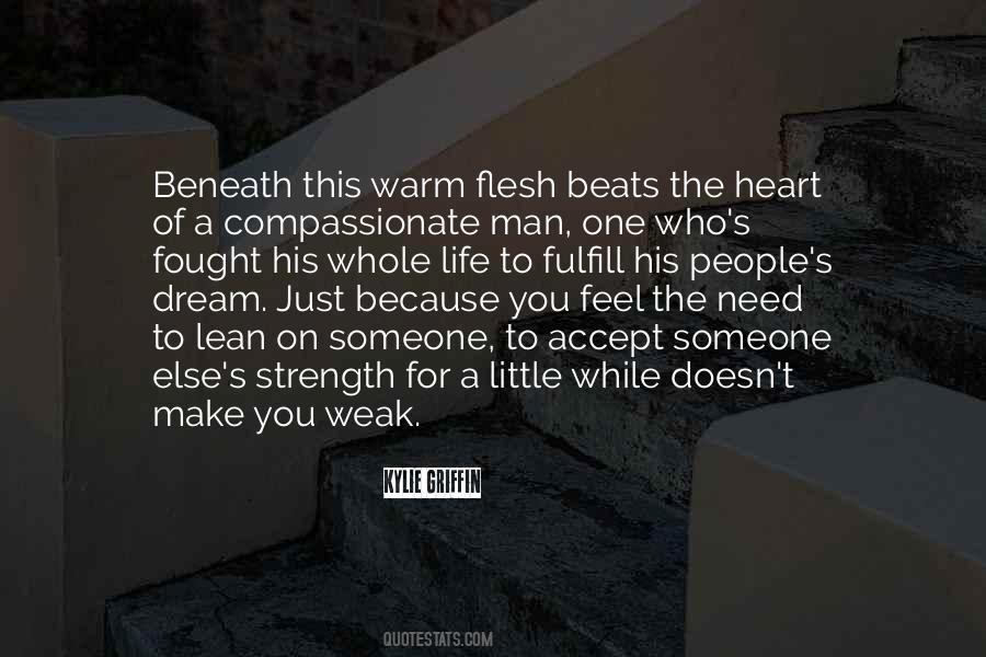 Weak Flesh Quotes #105855