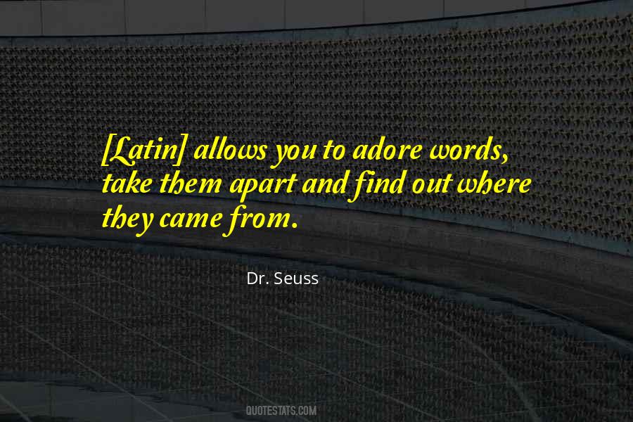 Quotes About Seuss #97875