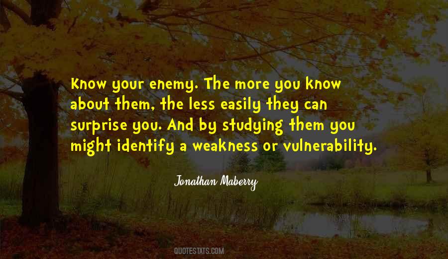 Weakness And Vulnerability Quotes #1512384