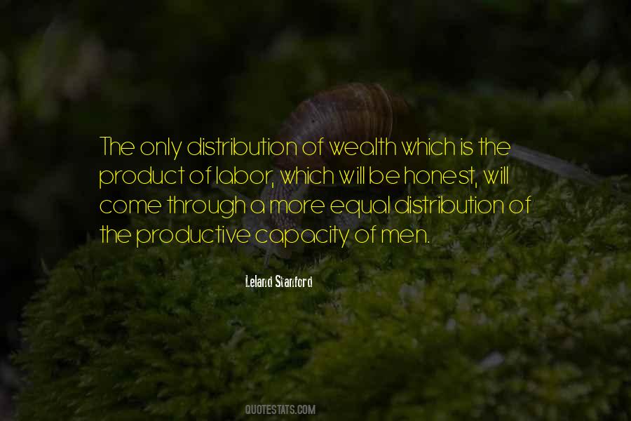 Wealth Distribution Quotes #1016246