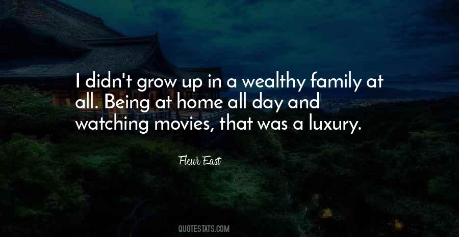 Wealthy Family Quotes #1018366