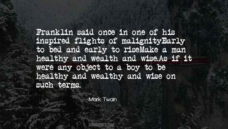 Wealthy Man Quotes #1712335