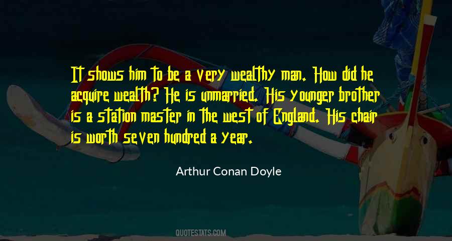 Wealthy Man Quotes #226880