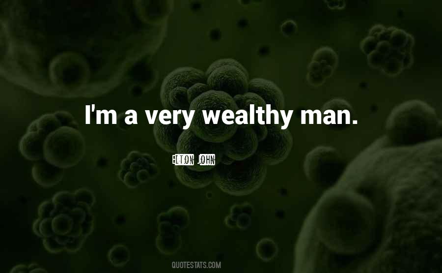 Wealthy Man Quotes #534611