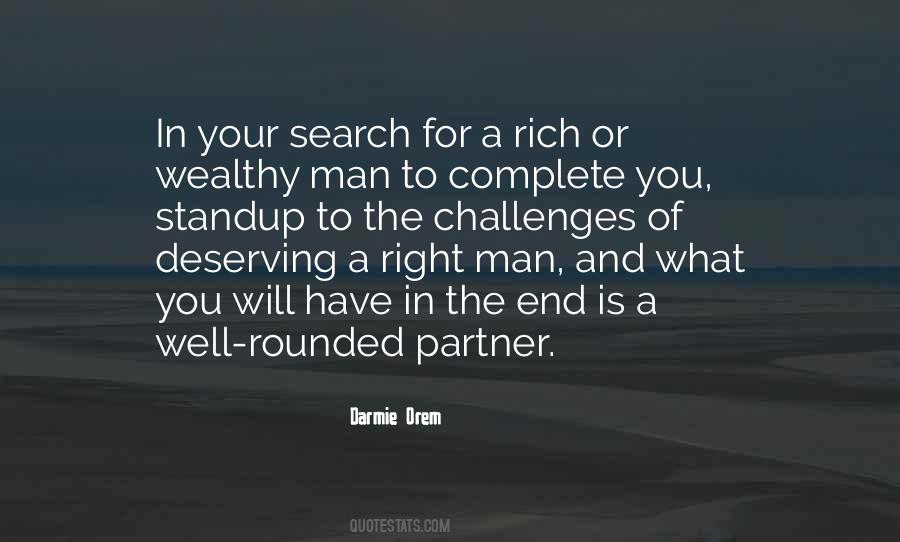 Wealthy Man Quotes #545517