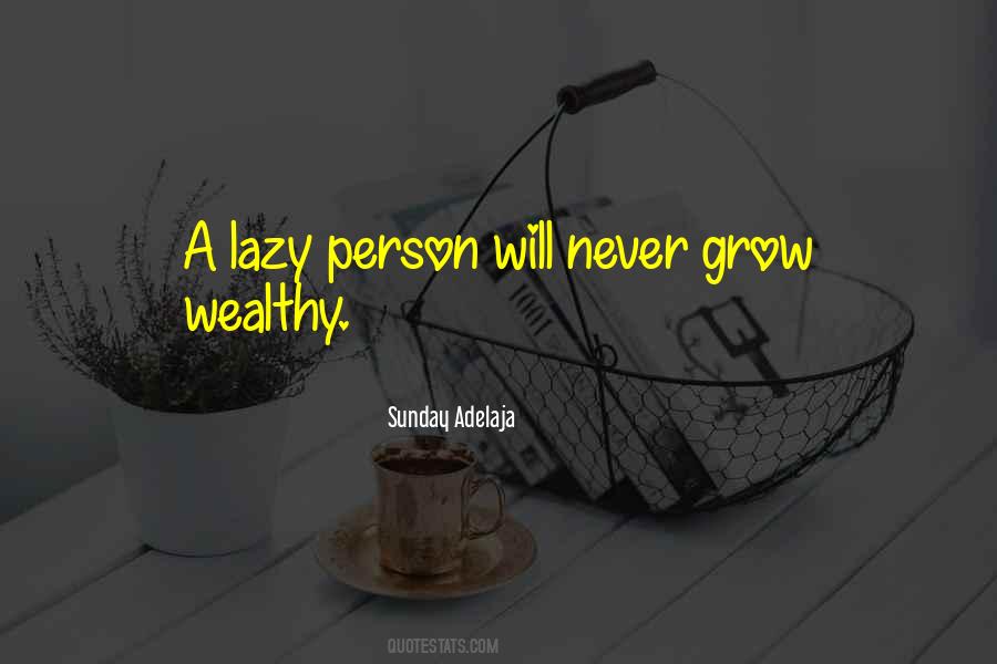 Wealthy Person Quotes #1091372