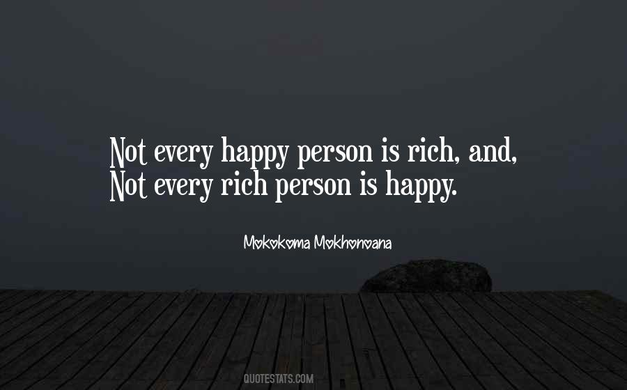 Wealthy Person Quotes #802057