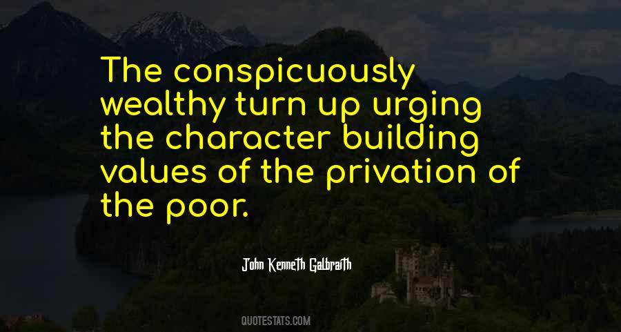 Wealthy Poor Quotes #1012089