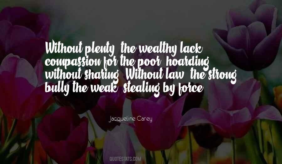 Wealthy Poor Quotes #125864