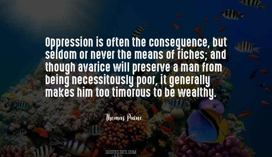 Wealthy Poor Quotes #1678978