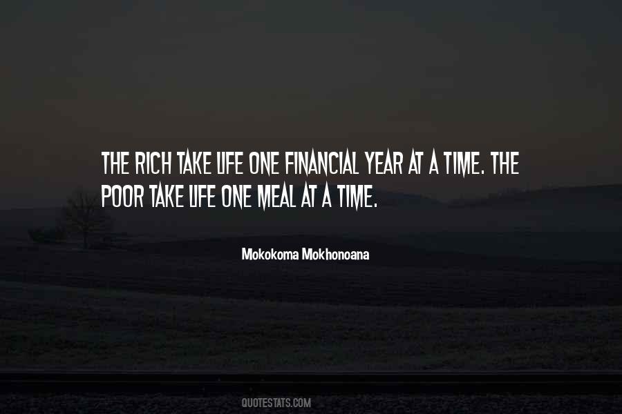 Wealthy Poor Quotes #1717906